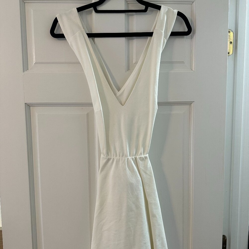 Lulus white mini dress, Never worn